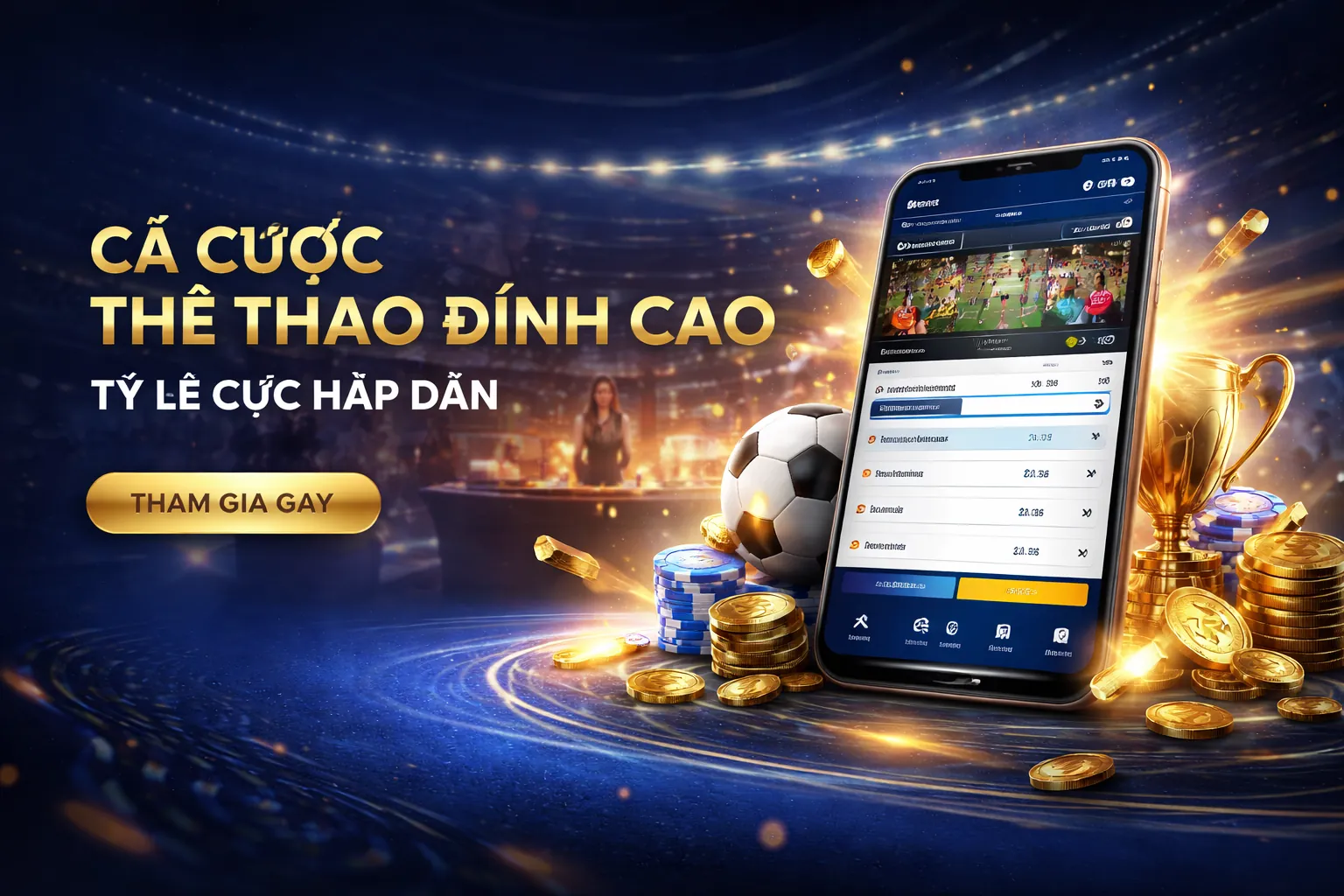 Khuyến mãi chào mừng 88ck với các trò cá cược thể thao đỉnh cao